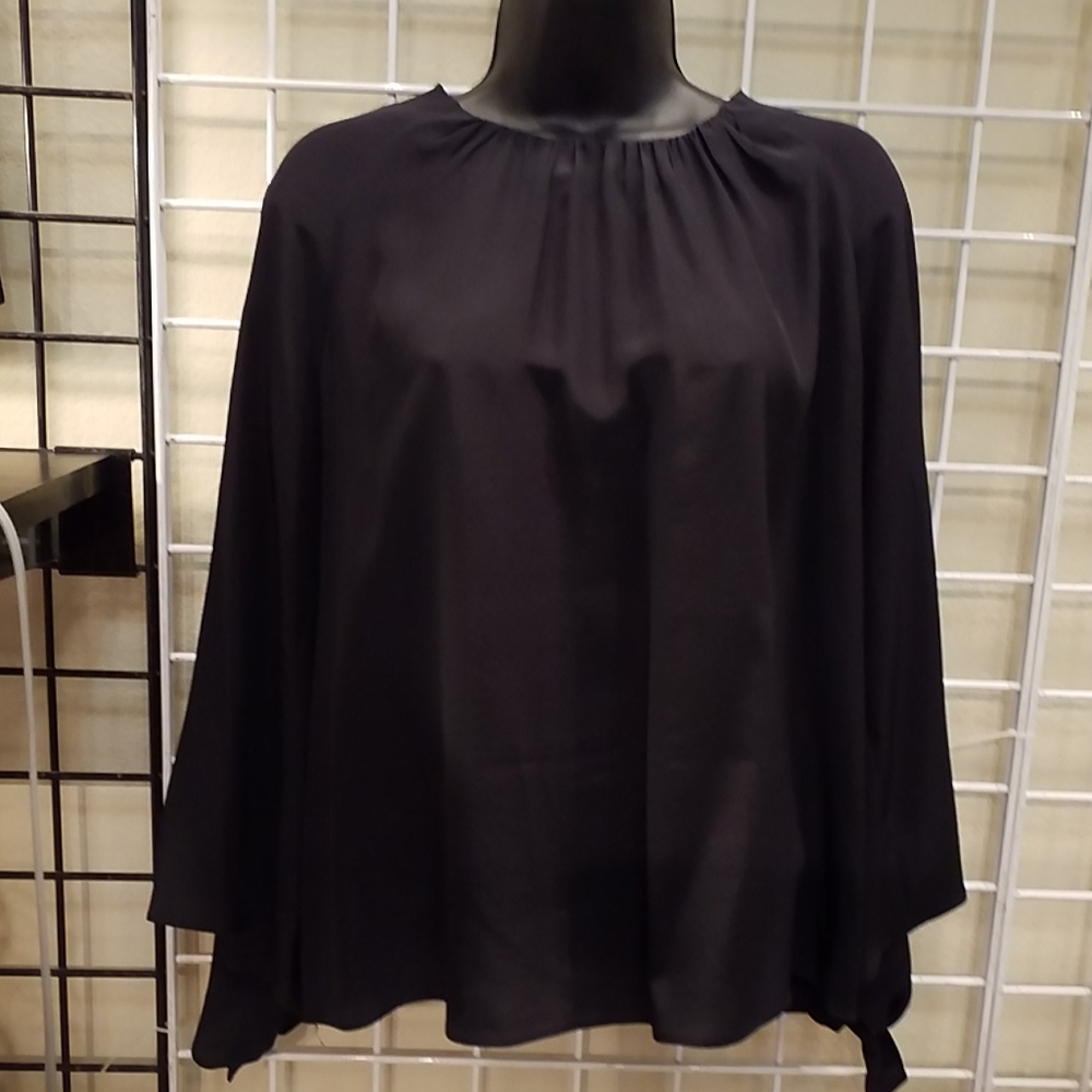 24" 100%silk blouse